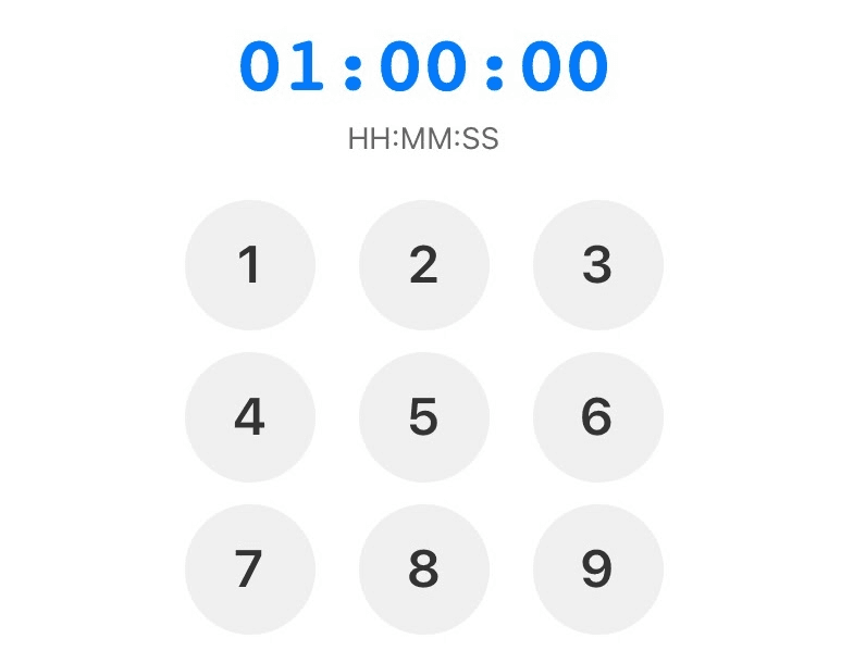 Setting a focus interval on the Lock In timer